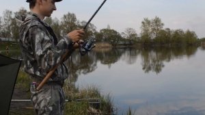 Секреты ловли карпа в мае №2. Ловля карпа в Смоленской обл на платнике, на коммерческом водоёме.