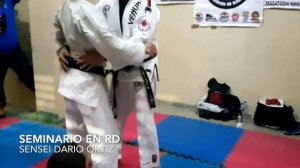 CiC Zone  Shotokan 6 Seminario MMA BJJ Republica Dominicana  agarres , Sensei Dario Ortiz