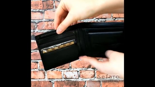 Портмоне мужское из телячьей кожи: BDEK BK005-204-1