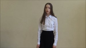 "Живая классика" Юлия Белозерова, 8 класс, школа им. М. Ломоносова, Берлин-Марцан.