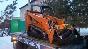 Отправляем мини погрузчик в Красноярск RDA400