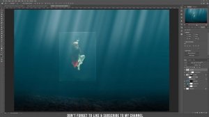 How to create Sun Rays Underwater - Mr23 Photoshop Tutorial