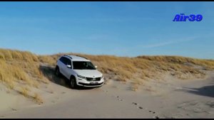 Тест драйв по песку и непроходимым местам, новый Skoda Kodiak 1.4 Полный привод 4Х4 что может.