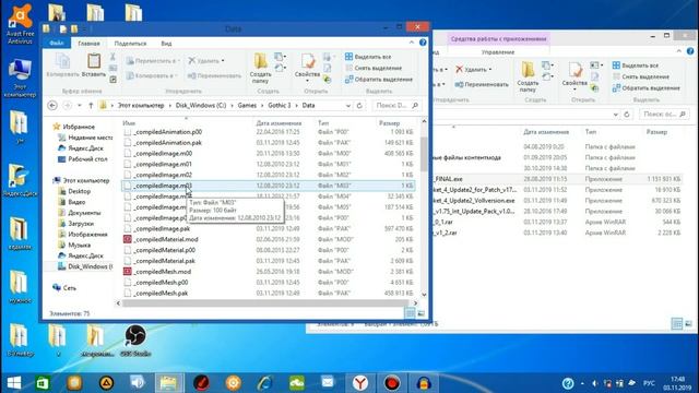 Готика 3 Как устанавливать моды? Инструкция