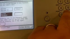 System Manager ID and System Password Canon ImageRUNNER IR 2520