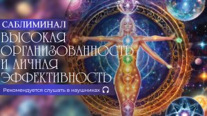 Саблиминал: Высокая организованность и личная эффективность