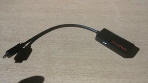 SlimPort от алиэкспресс.Подключение смартфона LG G2 к ТВ.