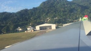 Air Seychelles A330-200 Landing Mahe (SEZ)Airport