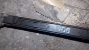 Молдинг крыши Skoda Fabia 6Y