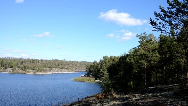 Ладожское озеро. Красоты северных шхер. Ladoga lake. Laatokka