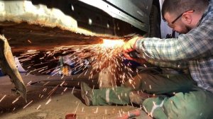 Заміна порогів на Rover 75 : Замена порогов на Rover 75