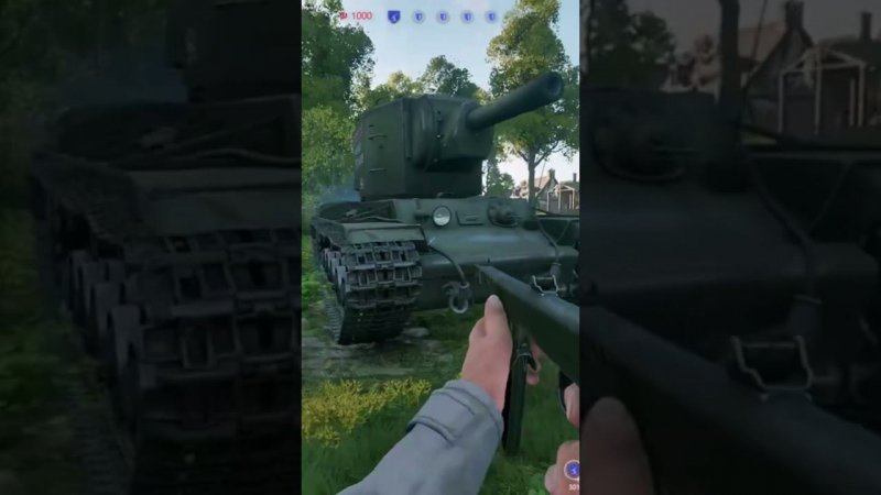 КВ-2 под Берлином #enlisted #gaijin #shortvideo #shorts #gameplay #games