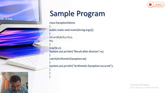 Exception handling in Java-Part1 смотреть онлайн