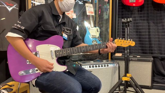 Fender Custom Shop 2021 LTD 1960 Telecaster Journeyman Relic -Purple Metallic-【3.35kg】 смотреть онлайн