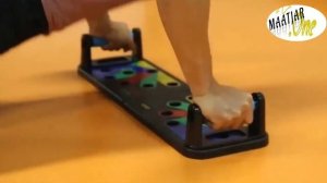 Push Up Board 9 in 1 Pushup Stand for Home Gym,Foldable Push-up Bracket Push-up