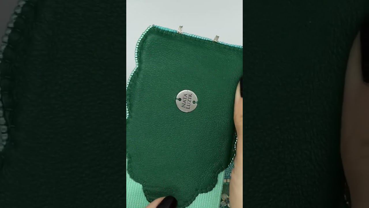 Пояс резинка женский вышитый широкий мятный бирюзовый смотреть онлайн