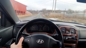 Hyundai Sonata 2.7 2007 POV TEST DRIVE. Тест Драйв от первого лица.