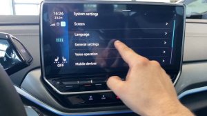 Як встановити час та дату на Volkswagen ID3, ID4, ID6?