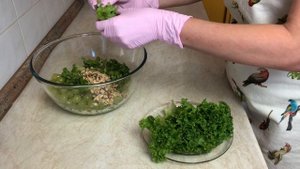 САЛАТ "ВИНОГРАДНЫЙ ПРИНЦ". Салат с виноградом и сыром?? Простой и быстрый рецепт.