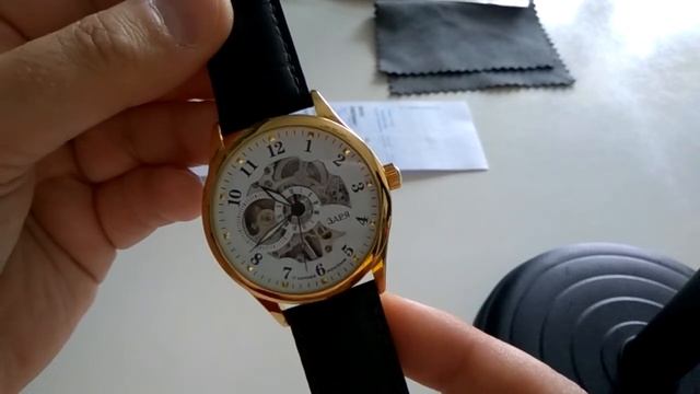 Часы Заря Скелетоны G5233240 VS Восток Амфибия 150367 VS Claude Bernard 6400437JAID