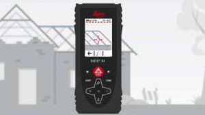 Leica DISTO™ X4 Point-to-Point measurement – English Speaker