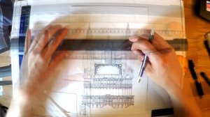 Olivier Penin  & Guillaume L-B, Orgue de Sainte Clotilde de Paris, dessin - Time Lapse