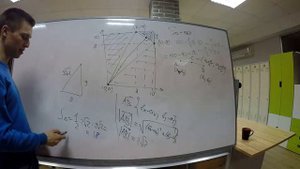 ЕГЭ. Математика. База . Дан координаты вершин треугольника, найти площадь треугольника