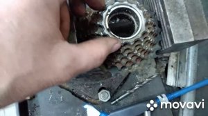 как разобрать ступицу( блок звёздочек) Shimano ( Шимано).