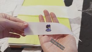 Как сделать сублимацию (сублимационную картинку) на ленту