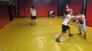 Тренировка для детей младшего возраста по спортивной борьбе. Панкратион. Грэпплинг. Вольная борьба.