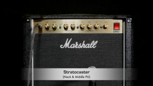 Marshall DSL1CR & DSL5CR Sound Demo (no talking)
