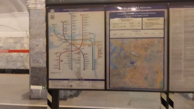 Санкт-Петербургское метро: обзор станции метро Кировский завод.