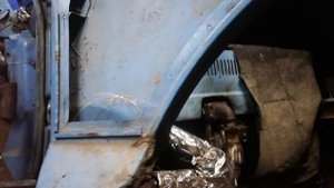 Печка для глушителя на МТЗ.