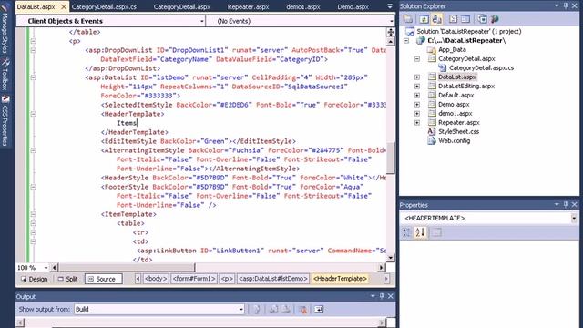 DataList Repeater (Part 3).avi смотреть онлайн
