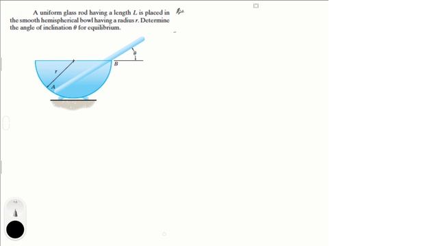 Determine the angle of inclination u for equilibrium смотреть онлайн