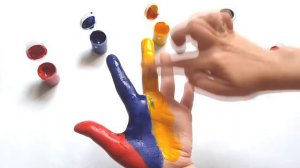 ПЕСЕНКА -  СЕМЬЯ ПАЛЬЧИКОВ Учим цвета для самых маленьких / Learn color  Finger Family Song