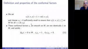 International Zoom Inverse Problems Seminar, July 16, 2020, Niky Kamran (McGill University)