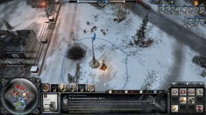 Экшн-игра друзей в CoH2 2х2 СССР teам vs Вермахт и ОКВ ;)