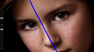 Как нарисовать глаза похожими? Смотрим на форму относительно линии глаз.