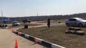 Сдача экзамена «Автодром» от автошколы «Джек»