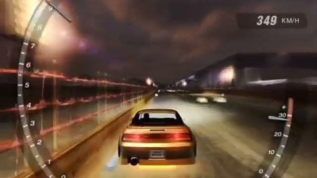 NFSU2: South Runway Drag with Nissan 240SX in 18.32 sec [v2.0] смотреть онлайн