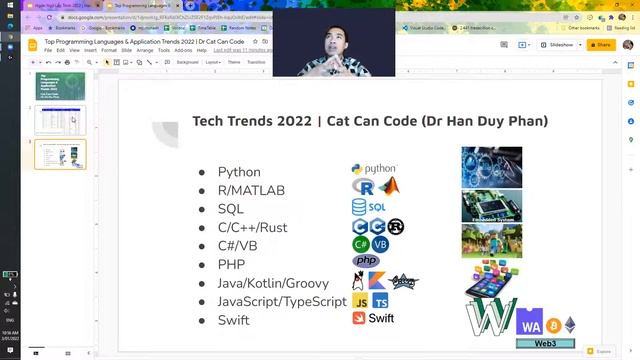 Top Programming Languages to Learn in 2022 |  Dr Cat Can Code