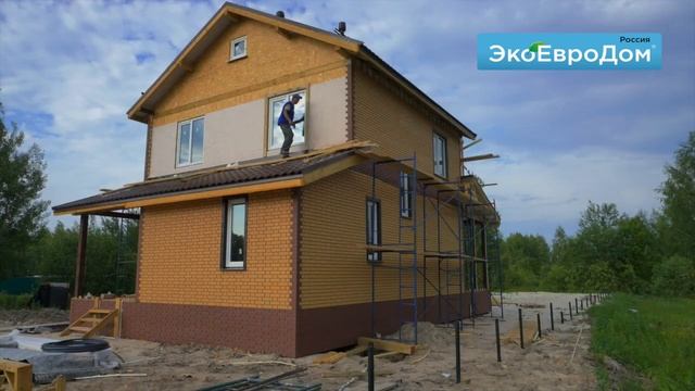 Дом по проекту Кармен 150,0 м2 – Сип панели Егорьевск смотреть онлайн