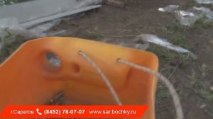 Баня бочка от фундамента до паренья. Весь процесс в одном видео от bochky