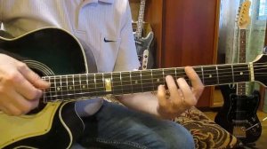 Маяк-О. Митяев (как играть на гитаре аккорды)