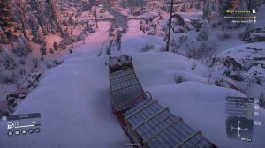 Snowrunner/Амур: Мост к поселку (Azov 64131 + Voron Grad)