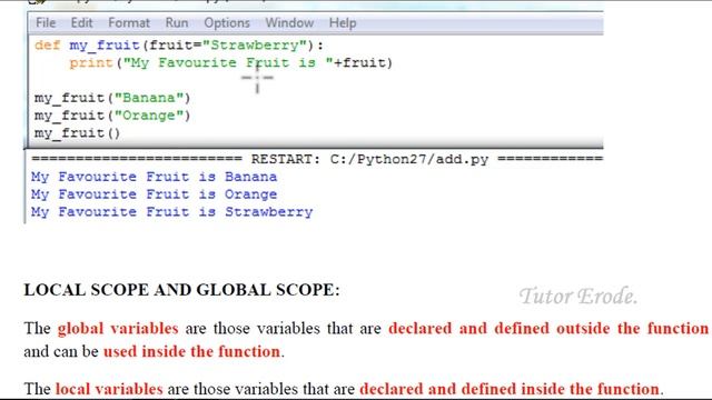 GE8151 | FRUITFUL FUNCTIONS | FUNCTION COMPOSITION | LOCAL AND GLOBAL SCOPE | PSPP | TAMIL | UNIT3