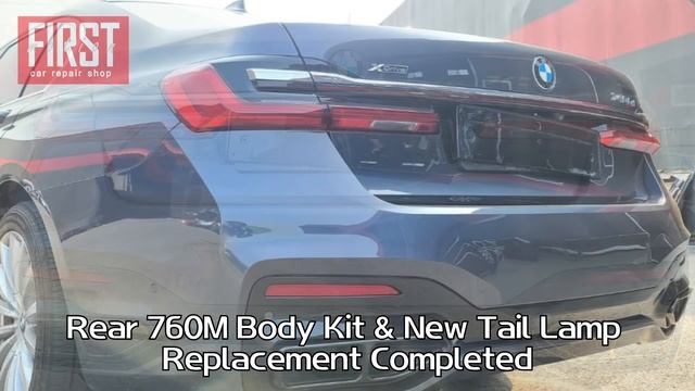 BMW 7 Series Old G12 Convergence with New 760M Style Body Kit смотреть онлайн