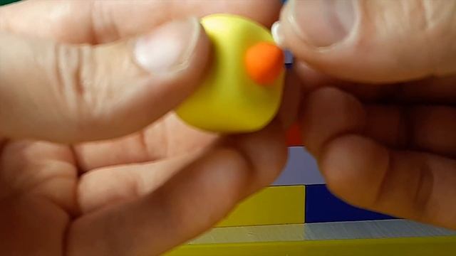 Цыпа из пластилина. Мимимишки из пластилина. Plasticine chiсken DIY clay craft.