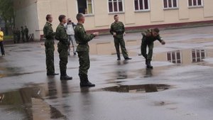 Танец костромских кадетов